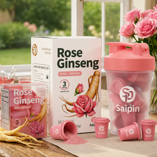 SAIPIN Rose & American Ginseng Tea